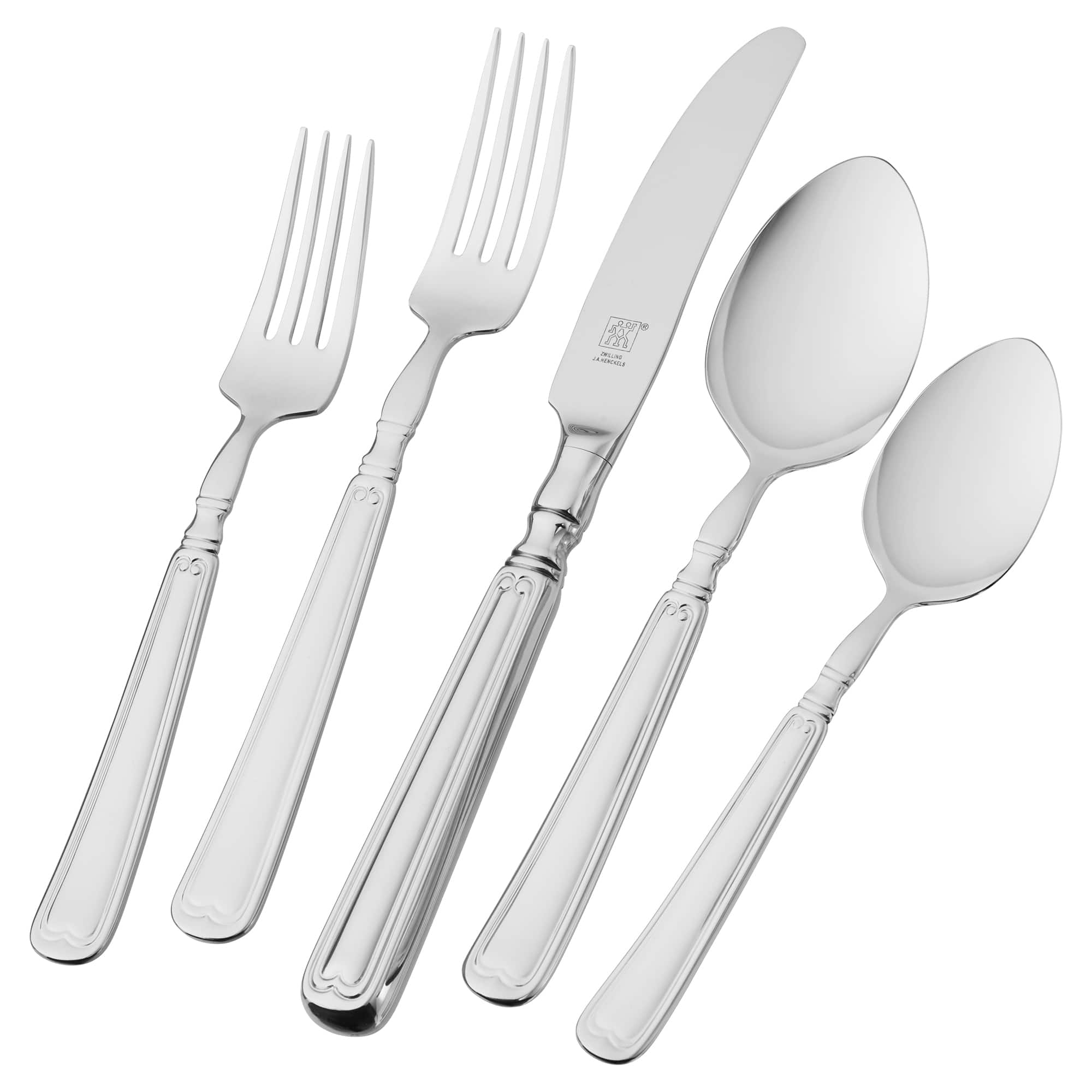 ZWILLING - Vintage 1876 23-pc 18/10 Flatware Set - Stainless Steel