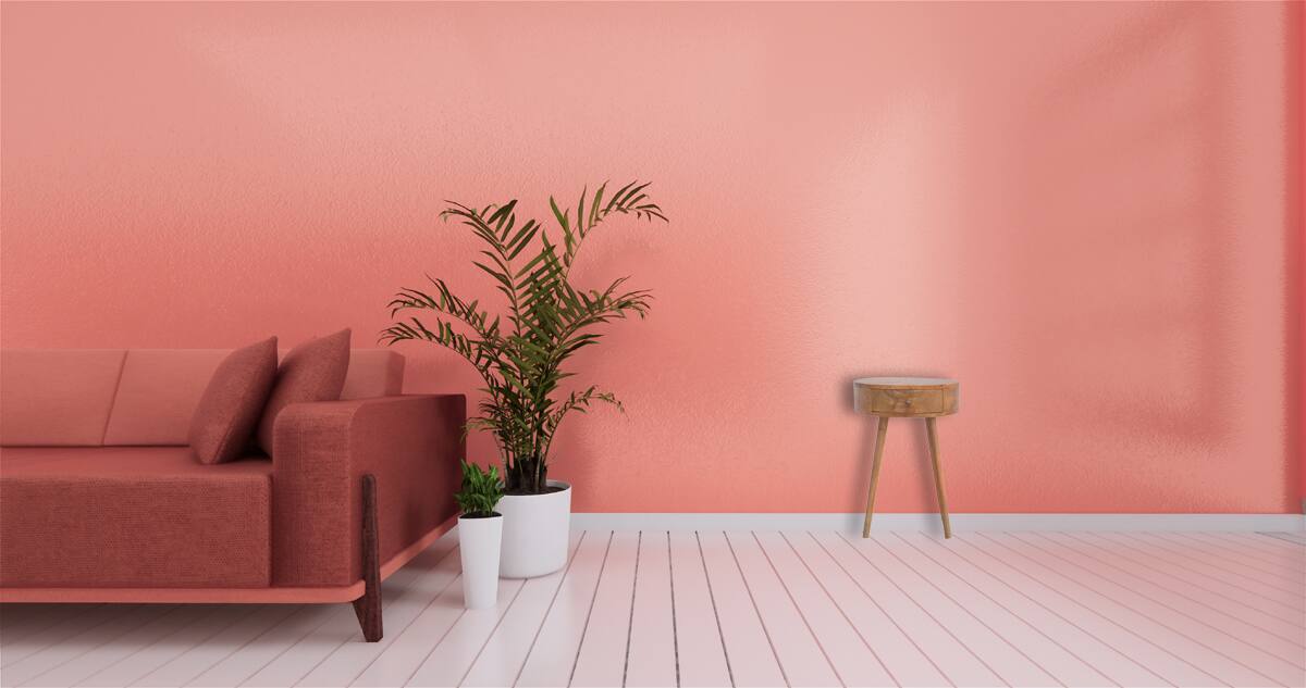 Alt View 7. Artisan Furniture - Artisan Furniture Solid Wood Nordic Circular Shaped Nightstand, 1 Drawer, Nordic legs, Brown - Oak.