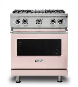 Viking - 5-Series Gas Sealed Burner Range - Blush