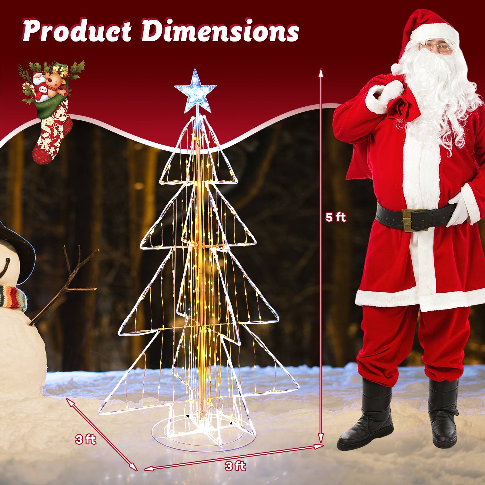 Product Dimensions  
5 ft  
3 ft  
3 ft