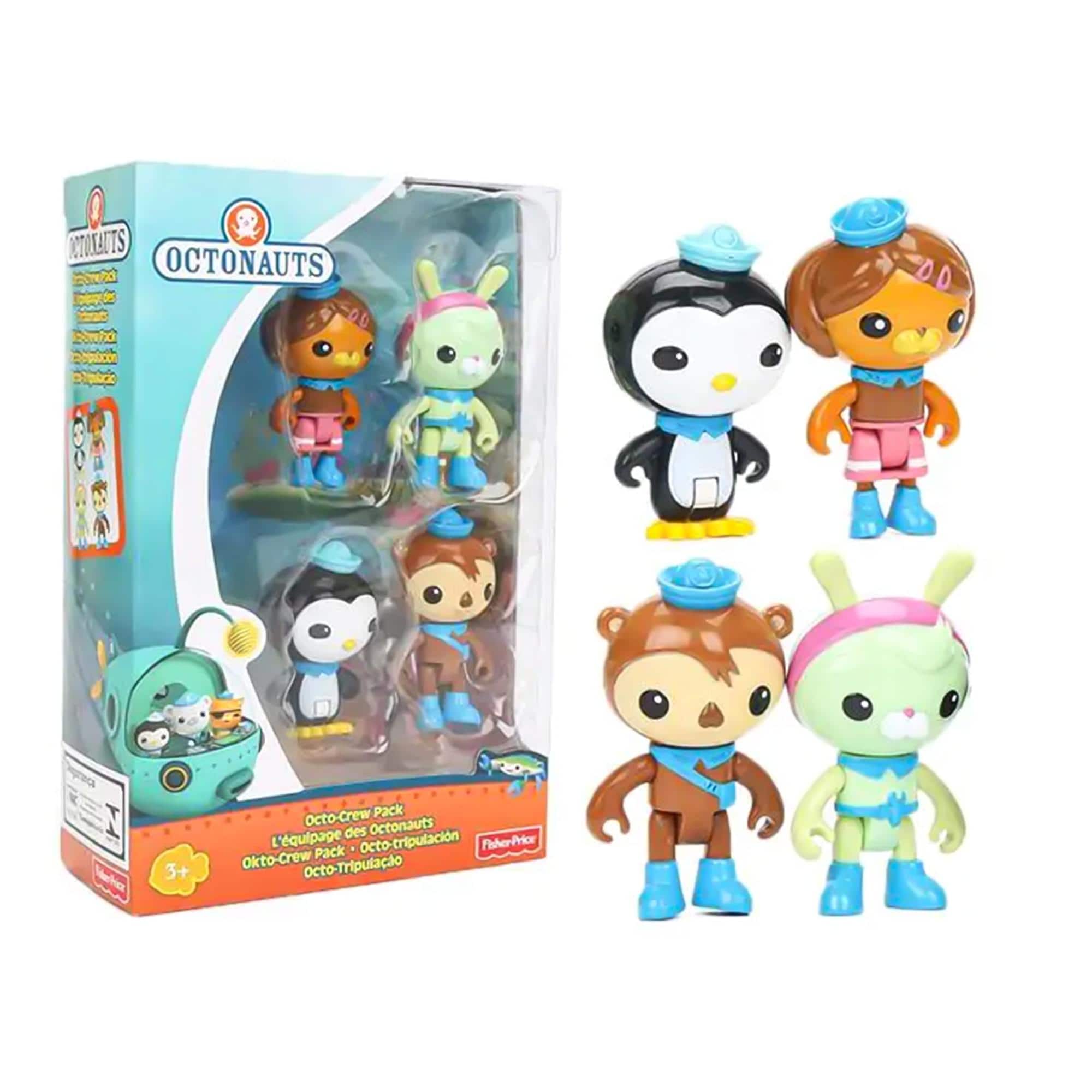 Fisher Price - Fisher-Price Octonauts Octo Crew Figure 4-Pack - Brown price history on PriceWatchPro