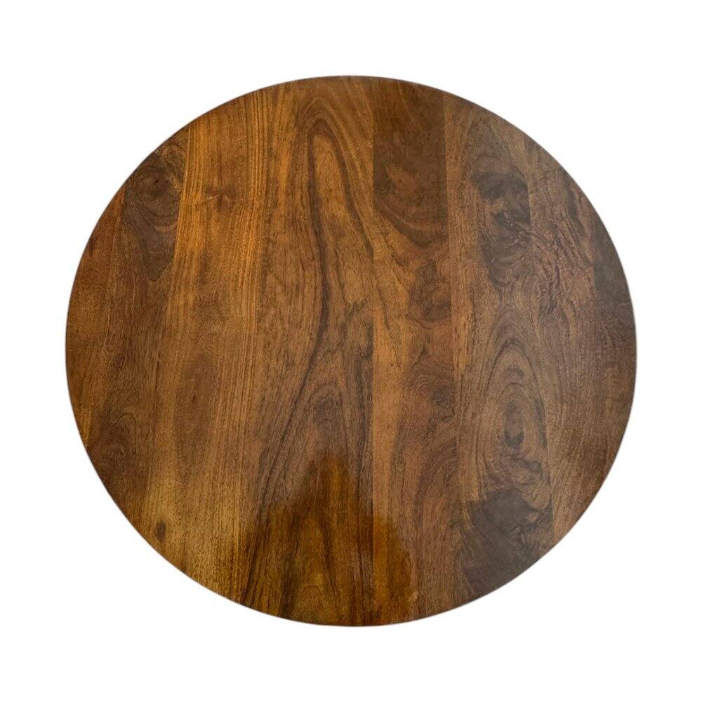 Alt View 4. Carolina Chair & Table - Harmony 36" Brass Groove Coffee Table - Black Honed - Black.