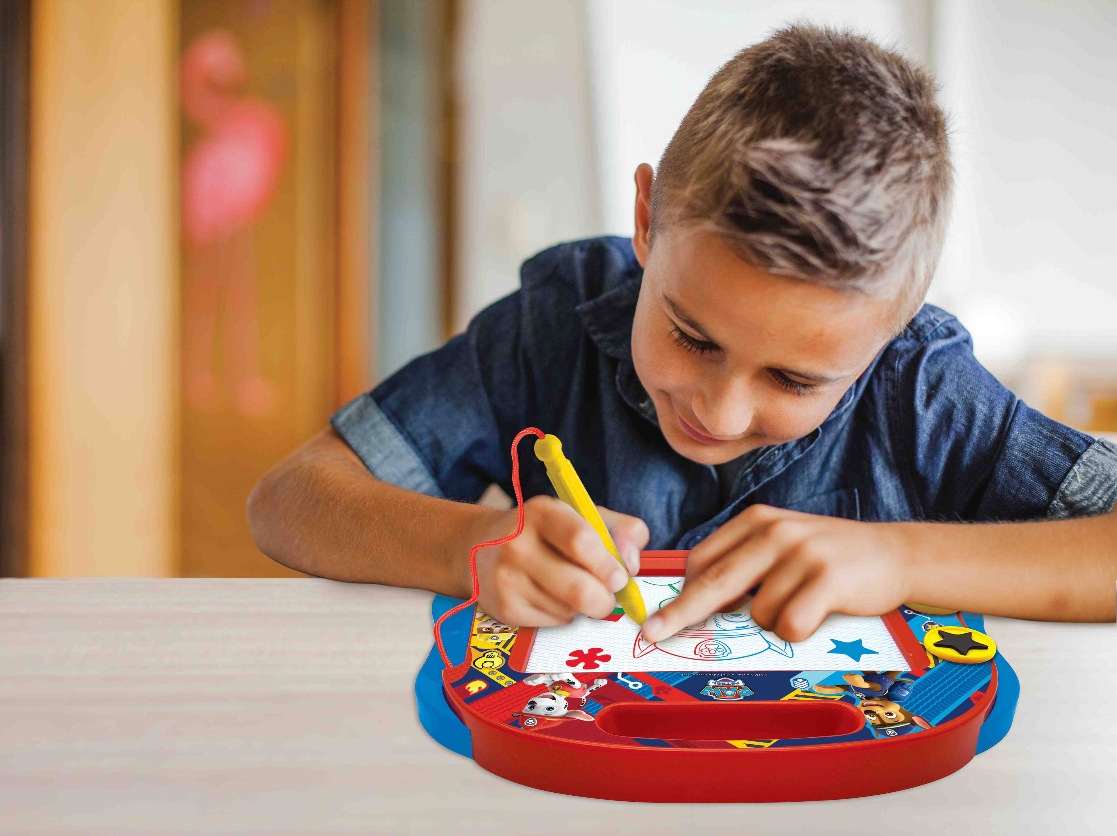 Alt View 8. Lexibook - Paw Patrol Magnetic Multicolor Drawing Board with Accessories A5 Format.