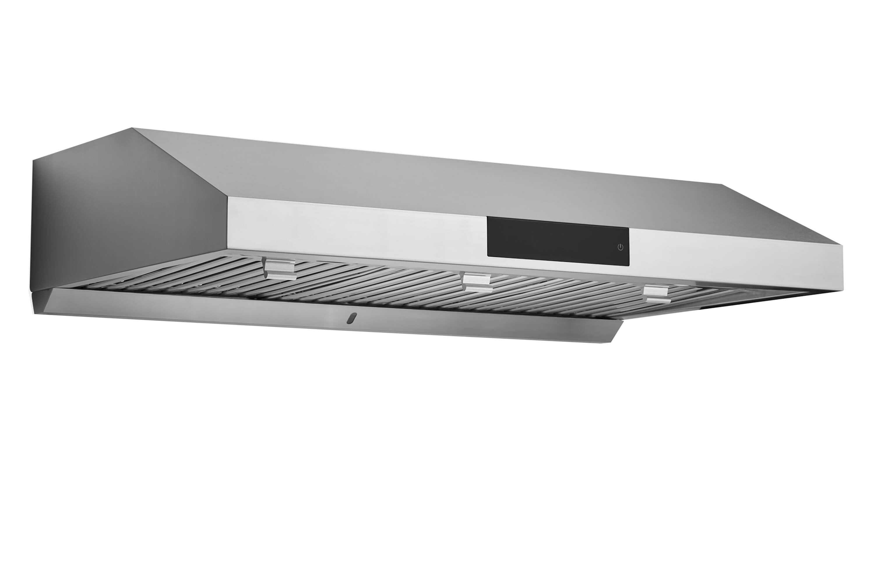 Left. Hauslane - Hauslane HausOne UC-PS19 Under Cabinet Range Hood with HauSmartTM Technology - Stainless Steel.