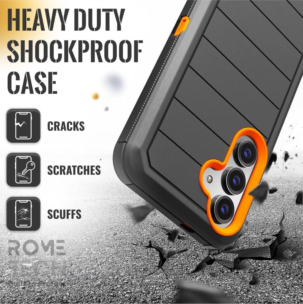 HEAVY DUTY SHOCKPROOF CASE

CRACKS
SCRATCHES
SCUFFS

ROME