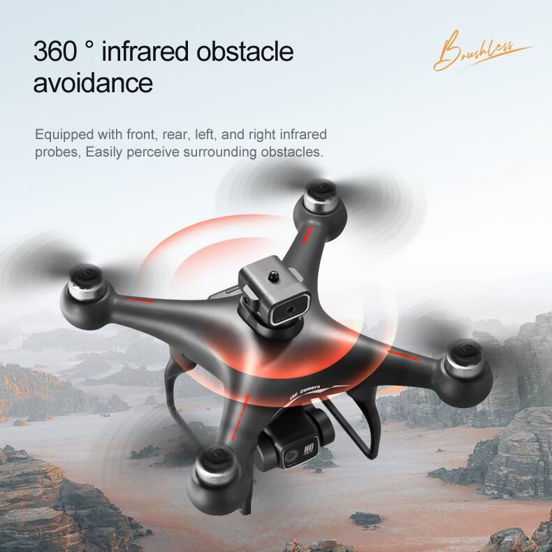 360° infrared obstacle avoidance

Equipped with front, rear, left, and right infrared probes, easily perceive surrounding obstacles.