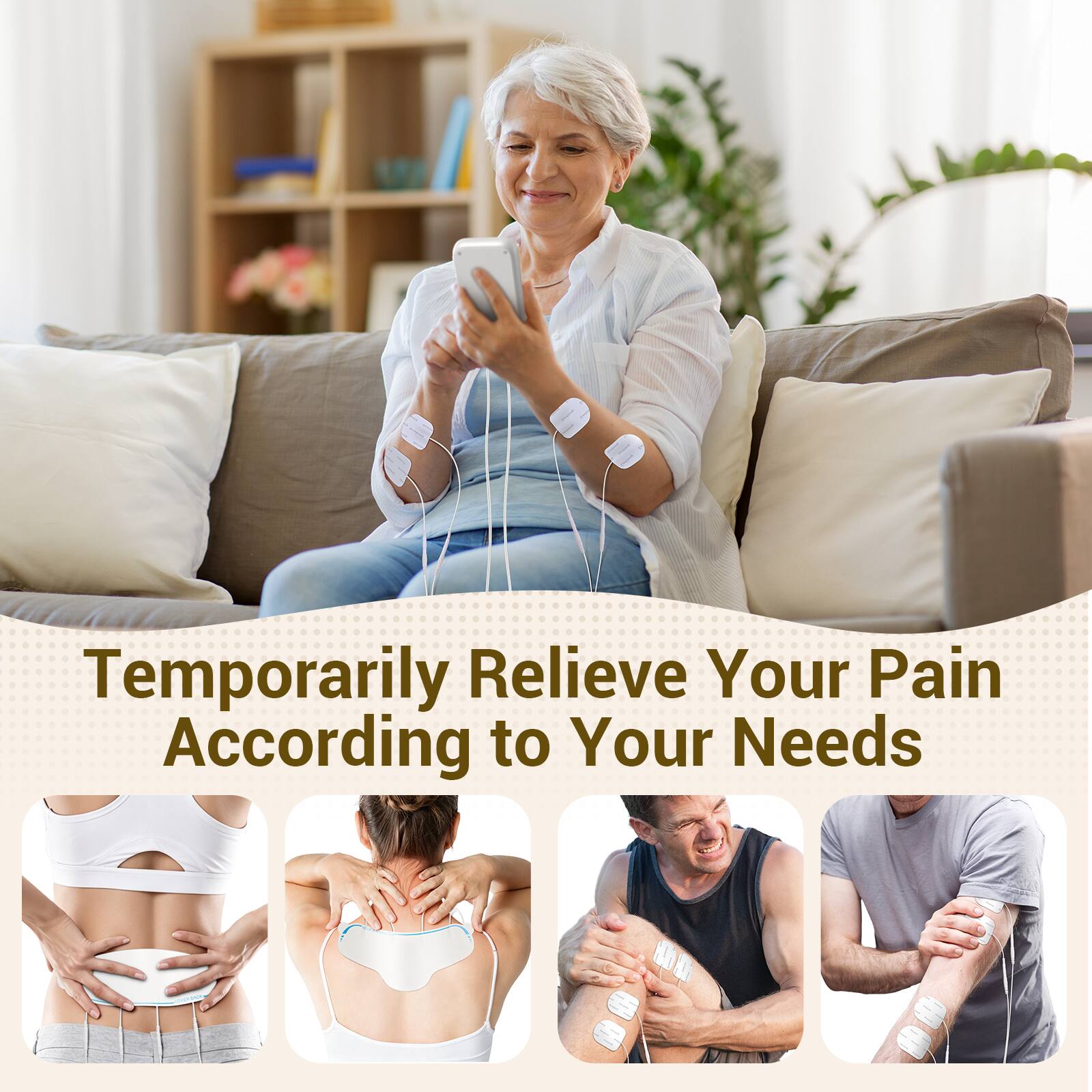 Temporarily Relieve Your Pain According to Your Needs