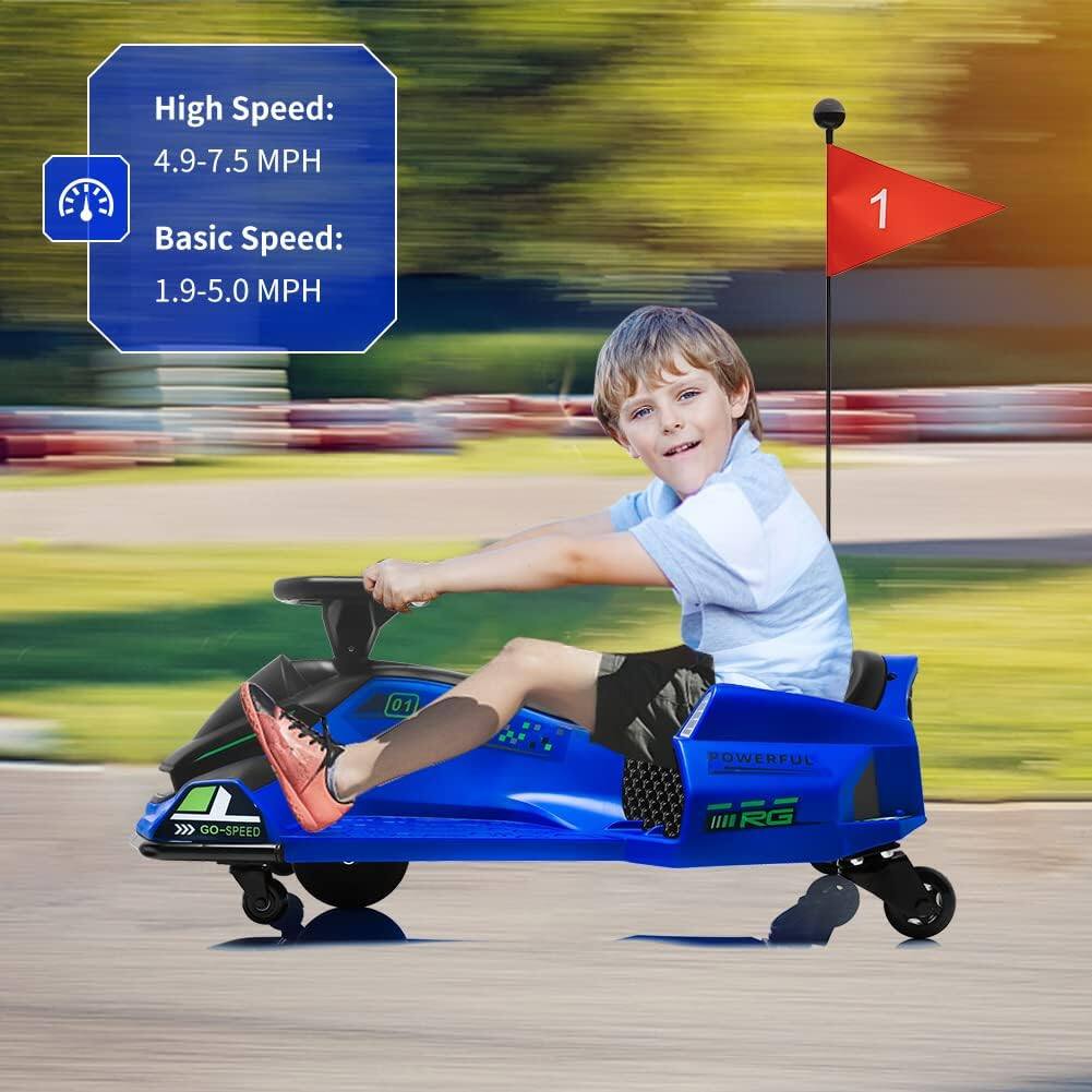 High Speed: 4.9-7.5 MPH  
Basic Speed: 1.9-5.0 MPH  

1 01 POWERFUL >>> GO-SPEED III RG