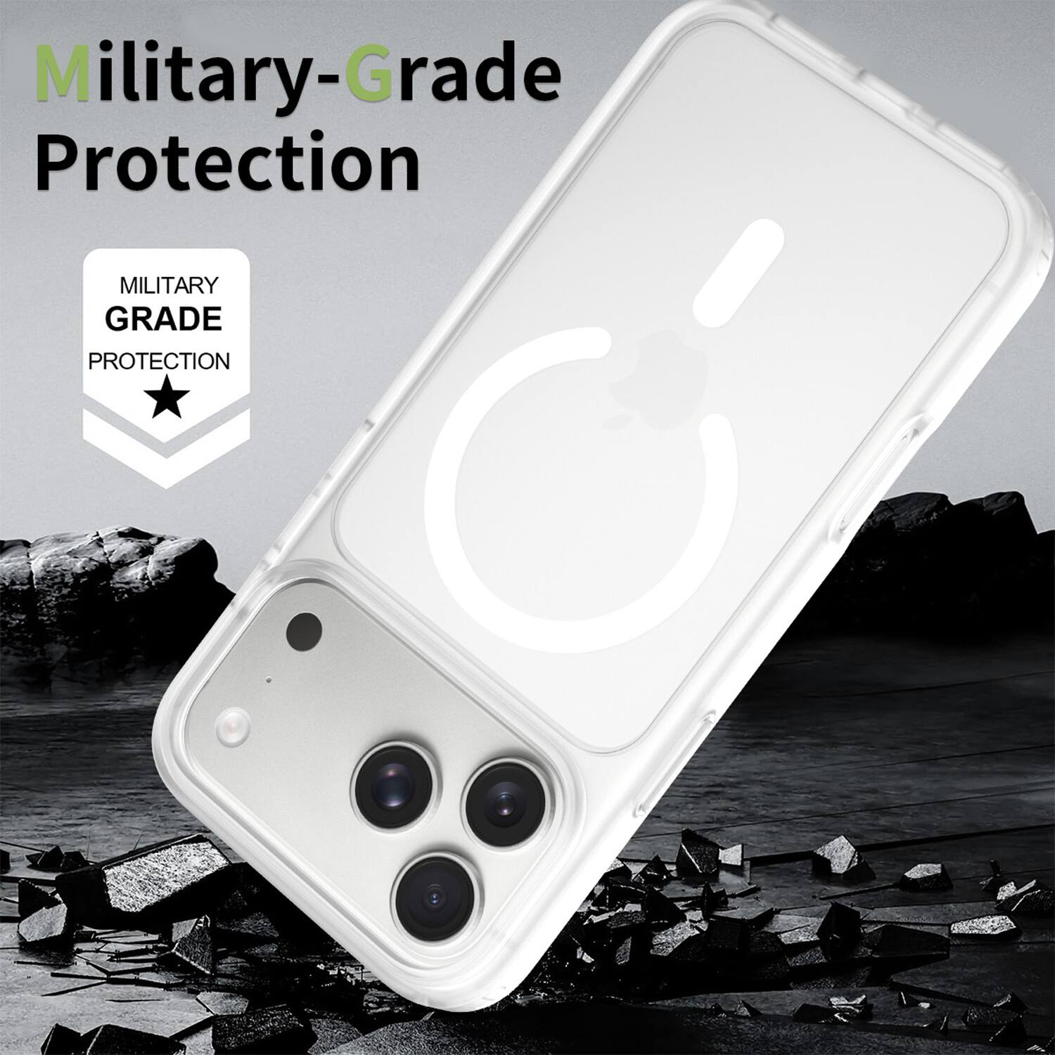 Military-Grade Protection  
MILITARY GRADE PROTECTION