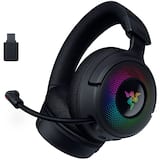Razer - Kraken V4 Wireless Over-the-Ear Gaming Headset for PC, Mac, Playstation, Nintendo Switch, Steam Deck, Mobile, and Tablet - Black
