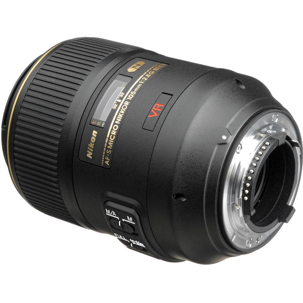 N BOEE 8GED E0 1:2.8G 105mm 32 NIKKOR VR H ft E Nikon MICRO I AF-S M/A M CD S EDM