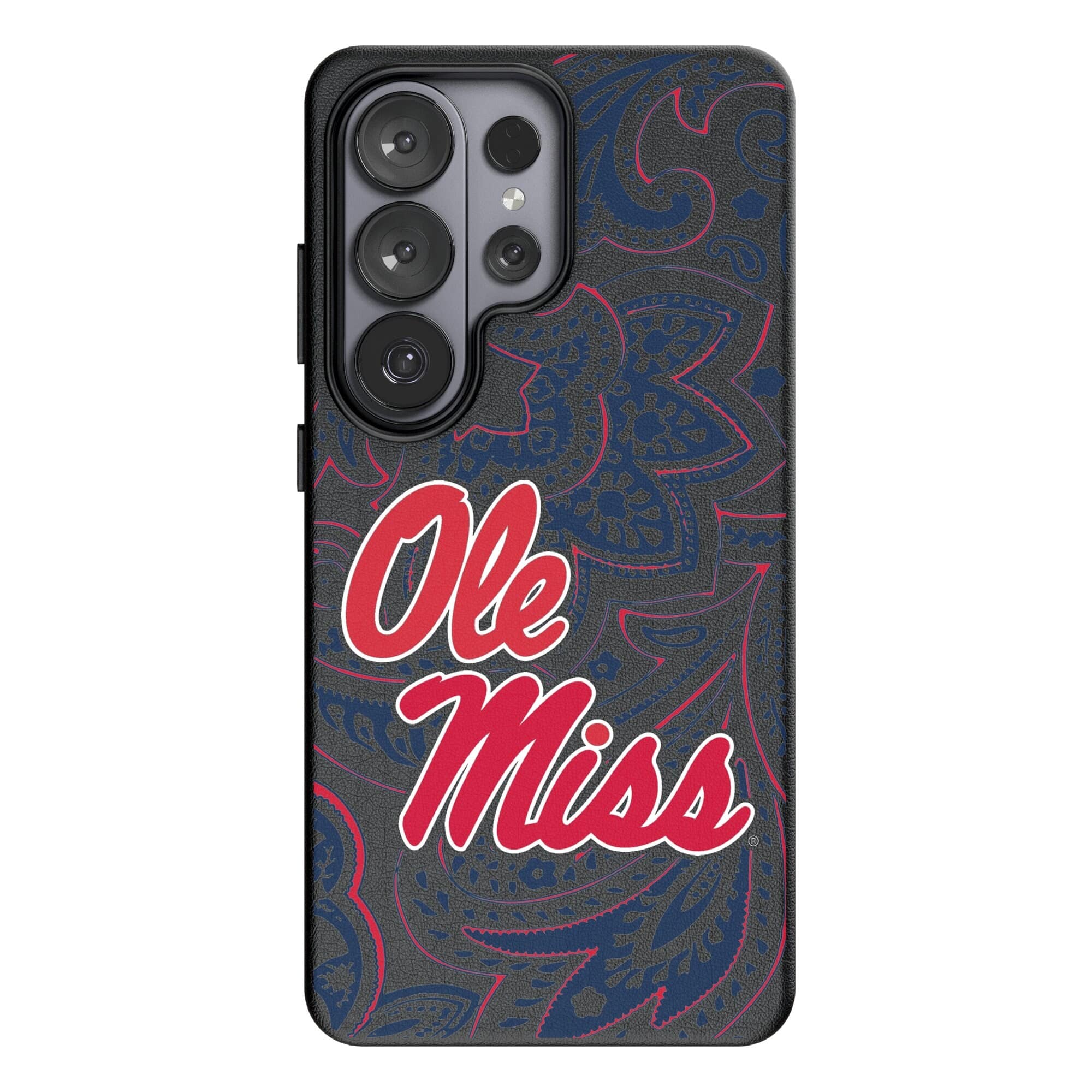 Keyscaper - NCAA - Ole Miss Rebels Paisley Galaxy Magnetic Bump Case - S26 Plus - Black price history on PriceWatchPro