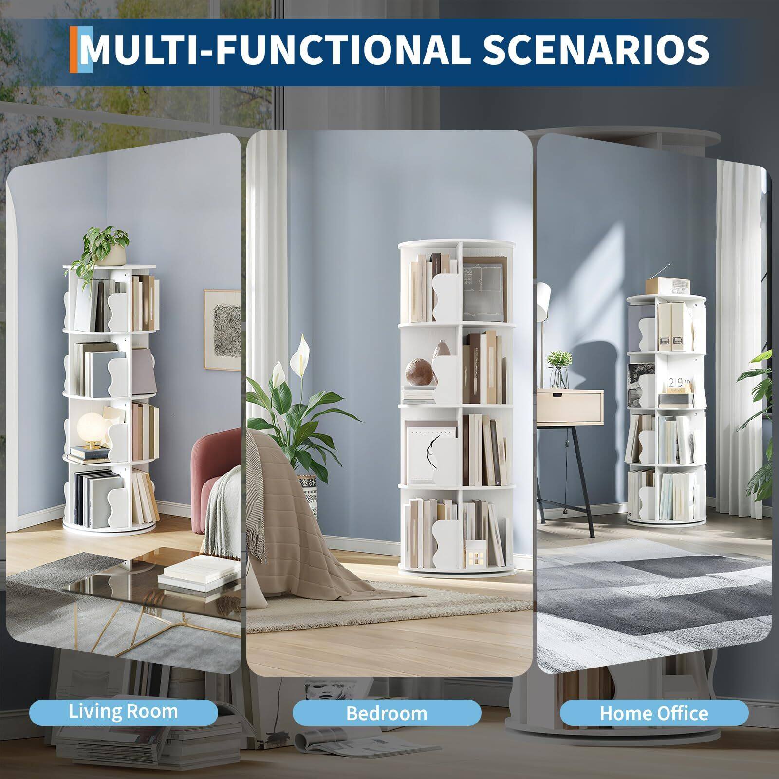 MULTI-FUNCTIONAL SCENARIOS

Living Room Bedroom Home Office