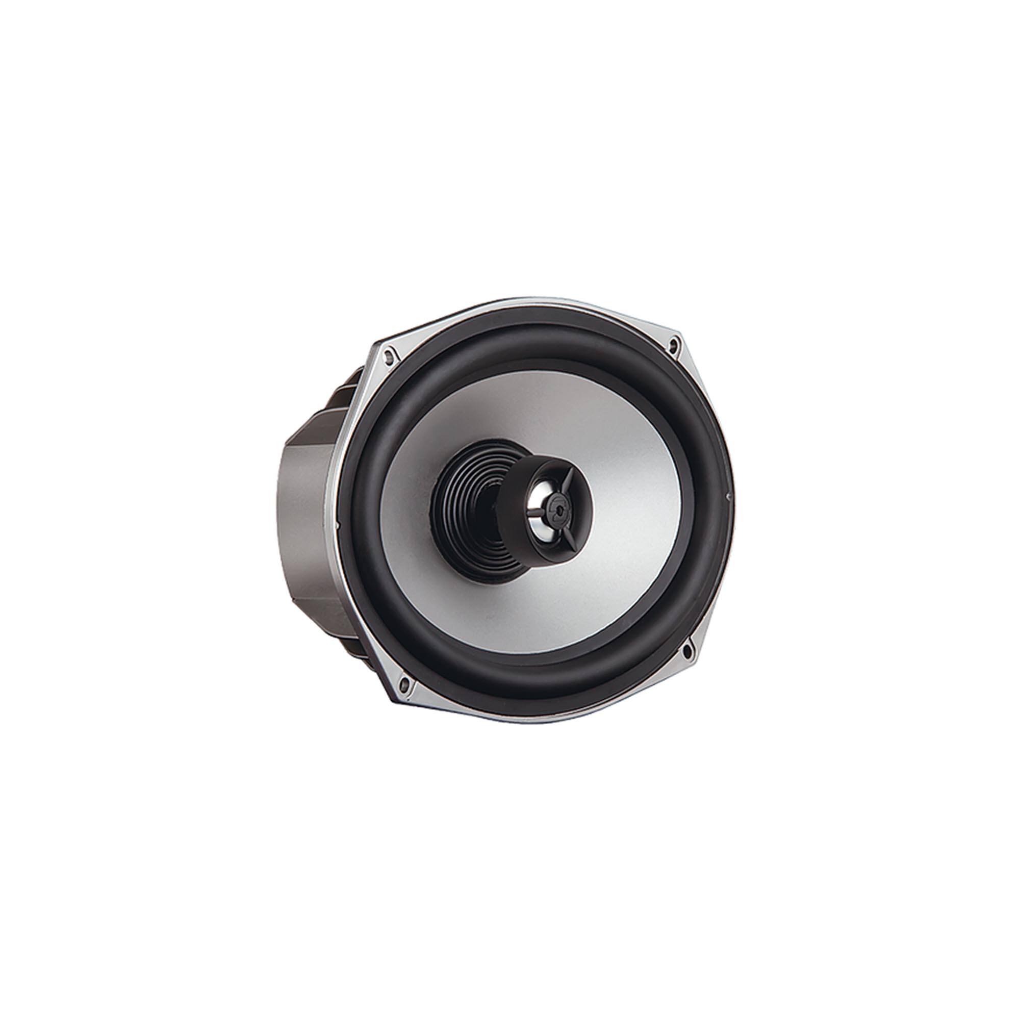 Alt View 2. Memphis Car Audio - Memphis Audio MXA69L MXA 6x9" Marine Grade Coaxial Speakers w/RGB LED - Pair - Black/Gray.