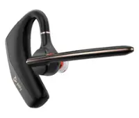 HP - Poly Voyager Legend 50 Wireless Noise Cancelling In-Ear Headset - Black - Front_Zoom