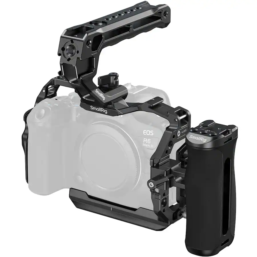 Camera Full Rig Set Smallrig Advanced Edition Full Camera Cage Kit for Canon EOS R6 Mark ...