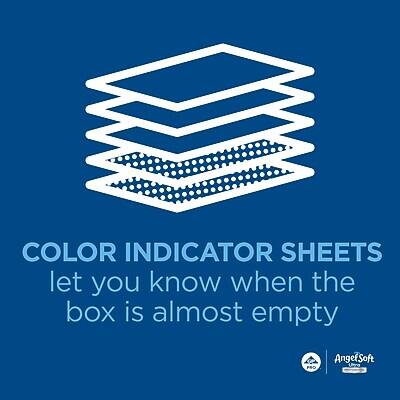 COLOR INDICATOR SHEETS let you know when the box is almost empty

AngelSoft
AngelSoft