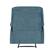 Alt View 12. ProLounger - Sherwin Chenille Wall Hugger Recliner - Medium Blue.