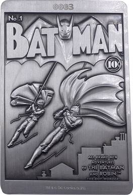 PopMarket - DC Comics - Limited Edition Ingot - Batman - COLLECTIBLES - Multicolor