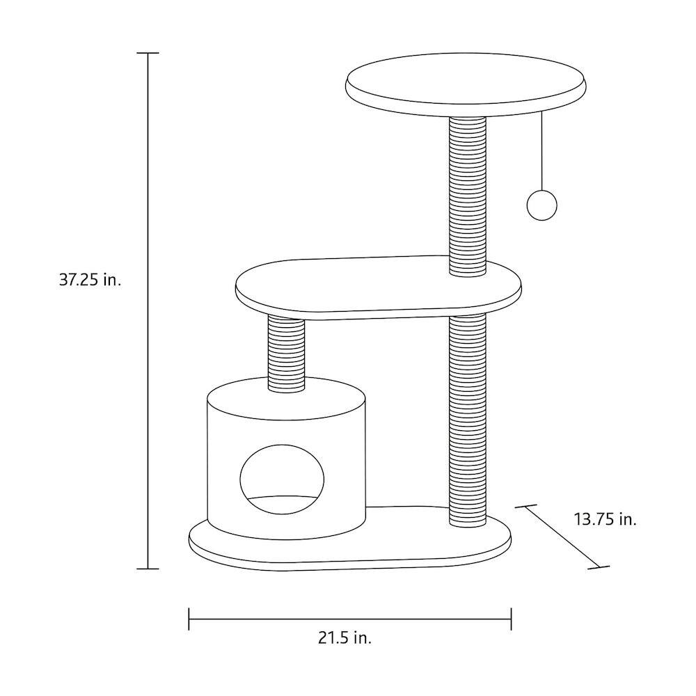 37.25 in.  
13.75 in.  
21.5 in.
