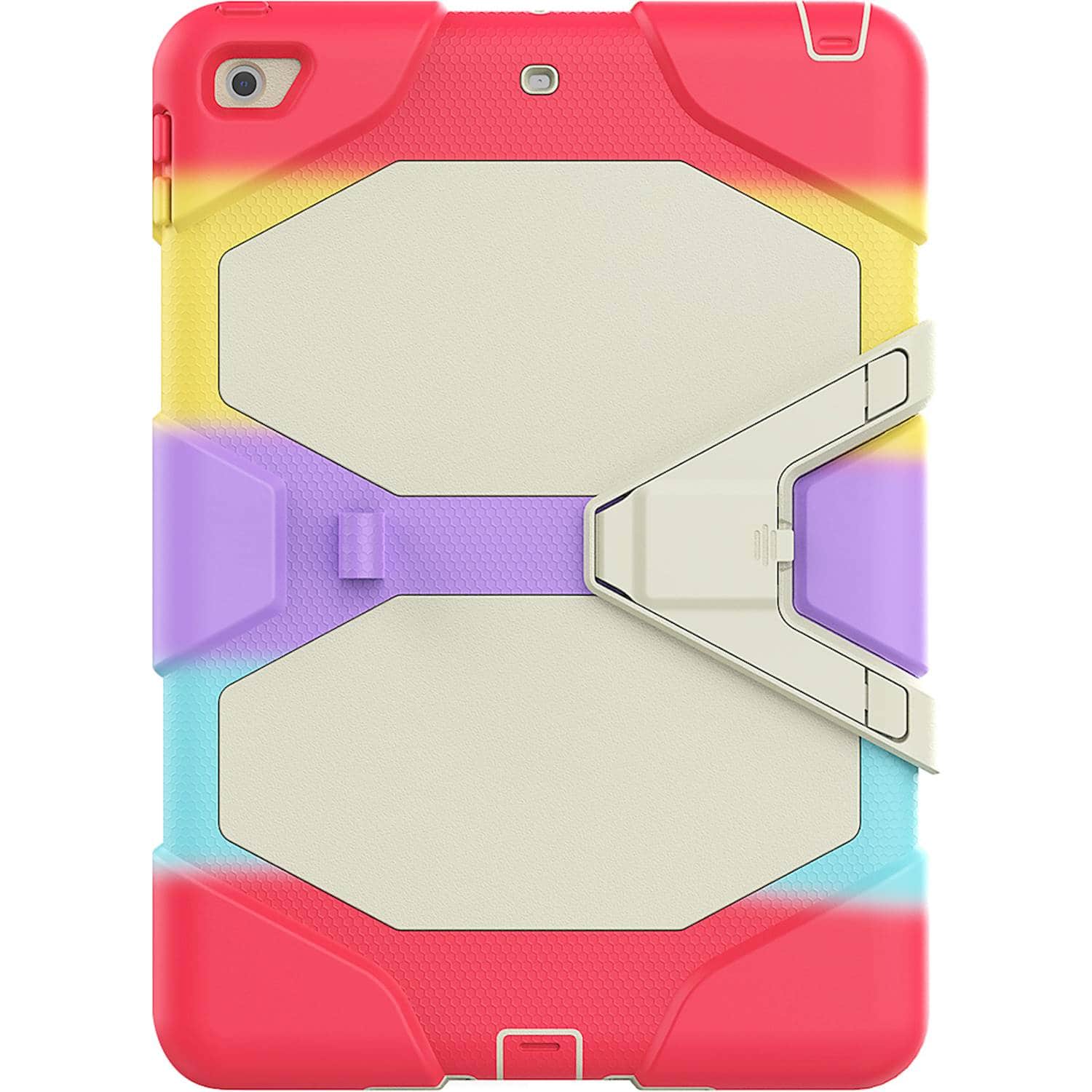 Front. SaharaCase - SpLaSh Series Case for Apple iPad 10.2 (7th, 8th and 9th Gen 2021) - Red.