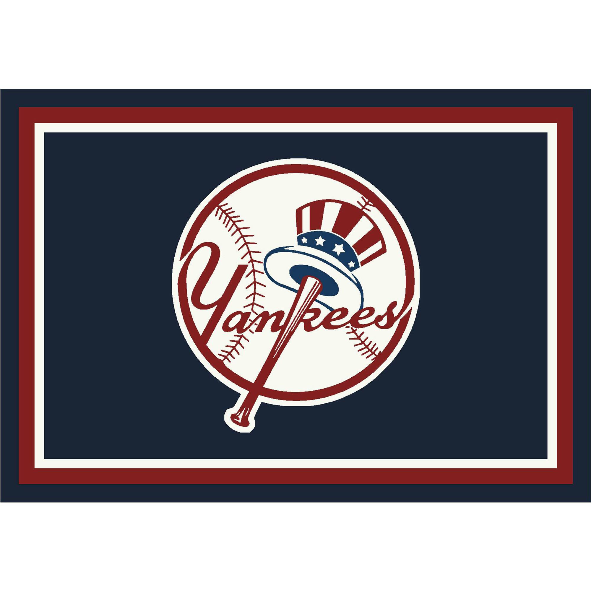 Imperial - New York Yankees 5'4'' x 7'8'' Spirit Rug - Multicolor