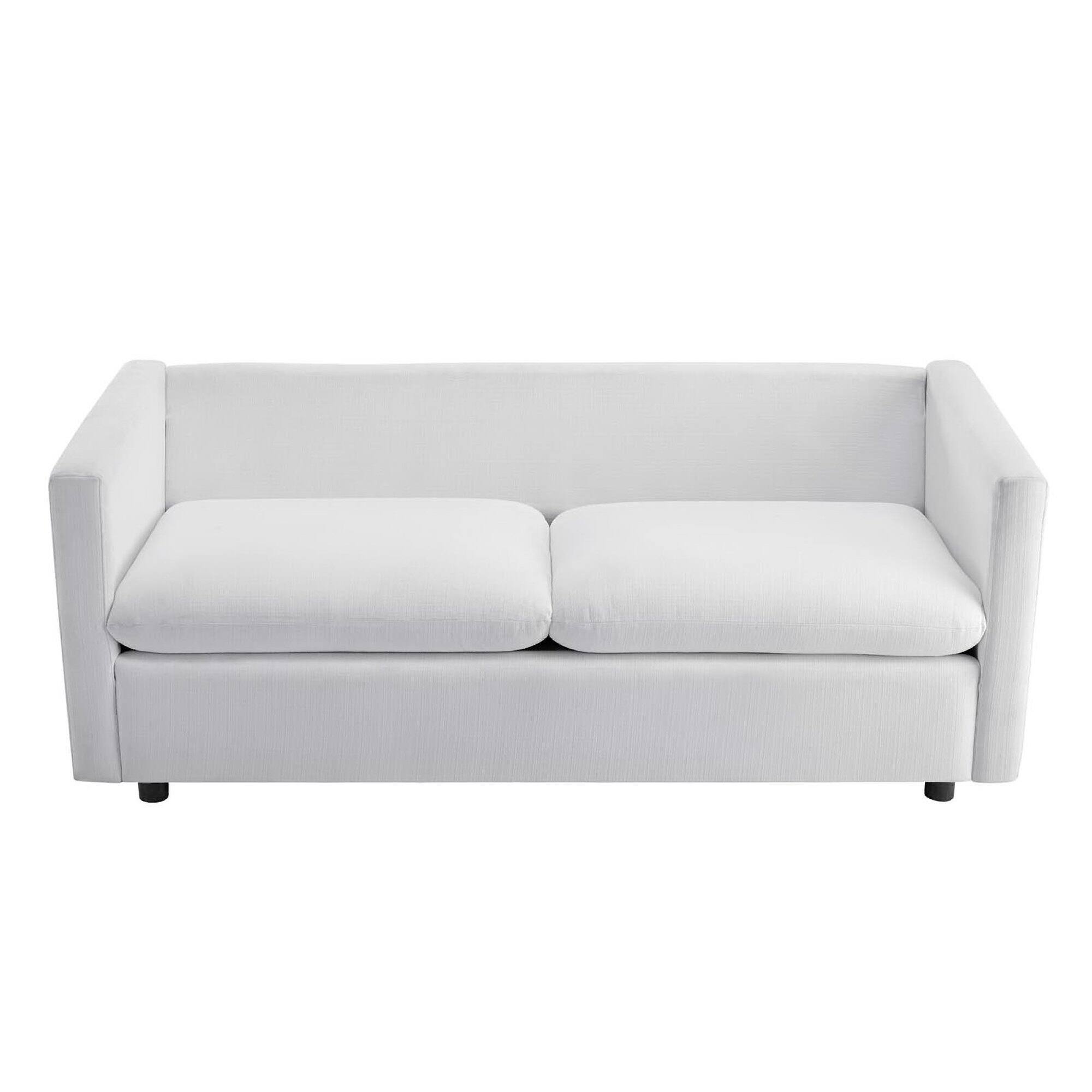 Alt View 4. Modway - Activate Upholstered Fabric Sofa by Modway - White.