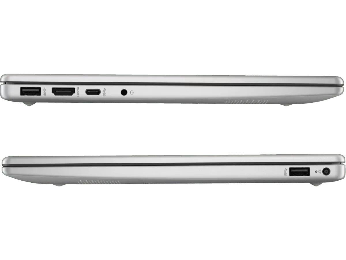 Alt View 3. HP - 14-EP1000 14 Laptop Ultra 5 125H 16GB RAM 256GB SSD Windows 11 Home - Silver.