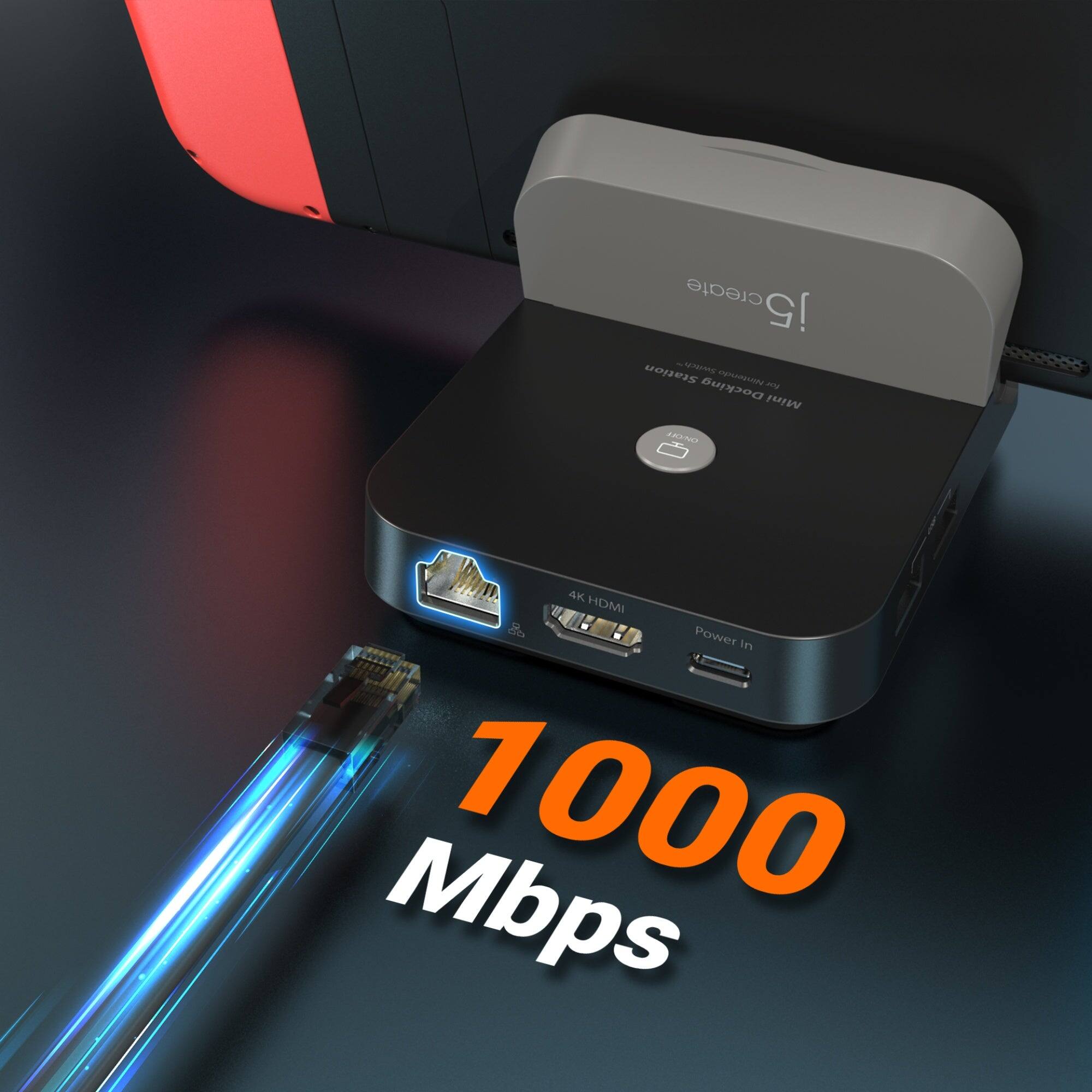 15 create create j5 Station MS -- Docking Mini LREN 4K IMOH dida Power in 1000 1 Mbps