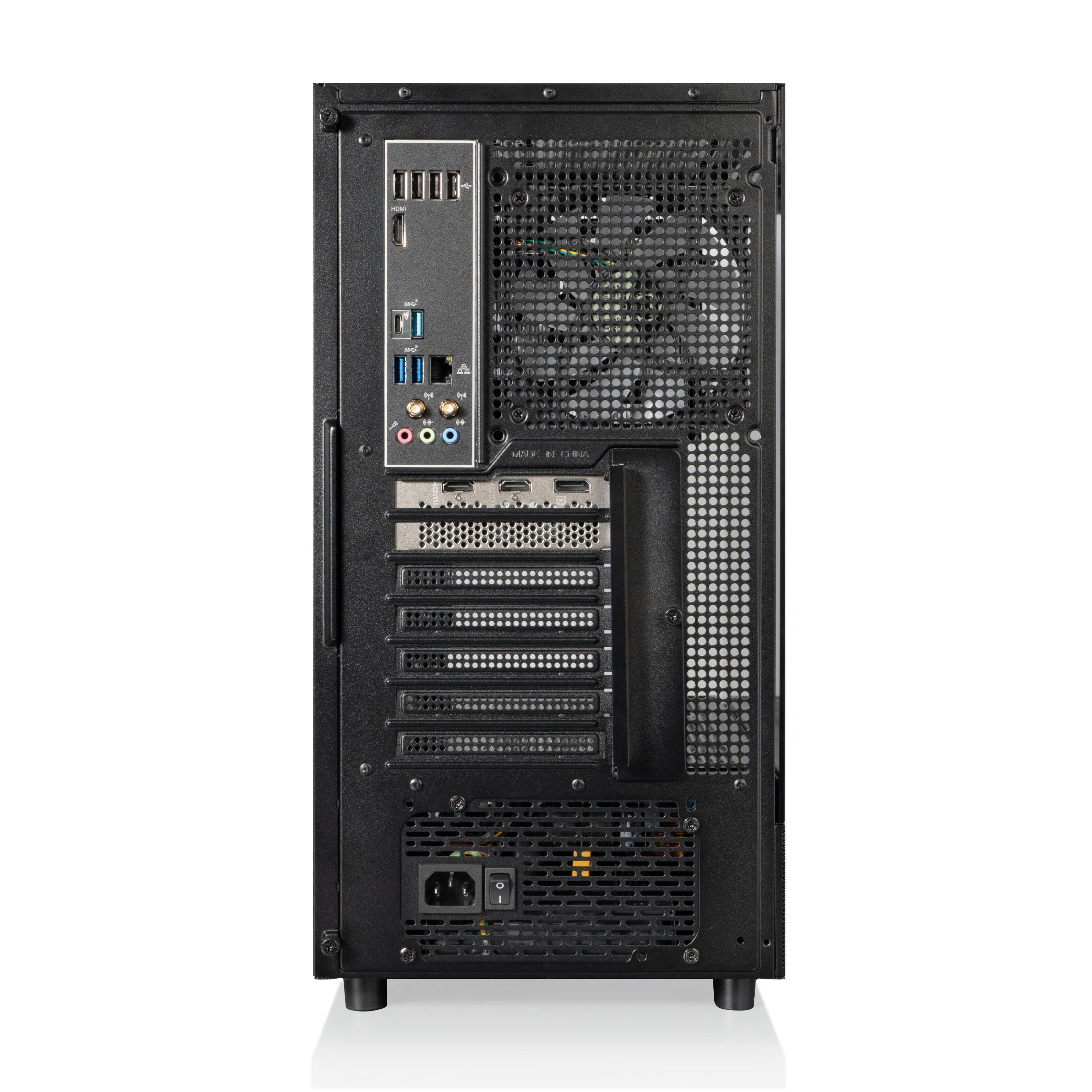 Alt View 11. Thermaltake - LCGS Vista u470S Gaming Desktop - Intel Core Ultra 5 - 245KF - 32GB Memory - NVIDIA GeForce RTX 4070 Super - 1TB SSD - Black.