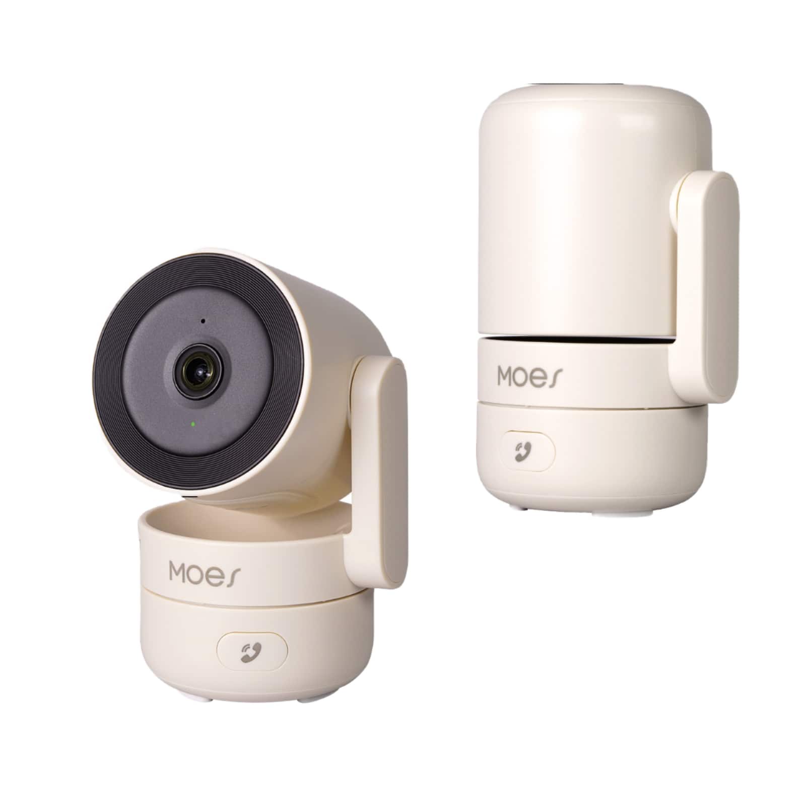 Cluzine - 4MP Tuya WiFi Smart Home Indoor PTZ Security Camera with IR Night Vision & Motion Detection