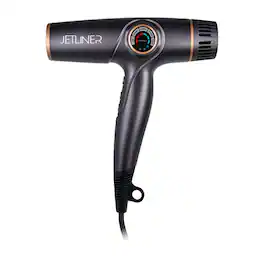 StyleCraft - Silver Bullet JetLiner Professional Lightweight Hair Dryer with Digital Motor - Matte Grey