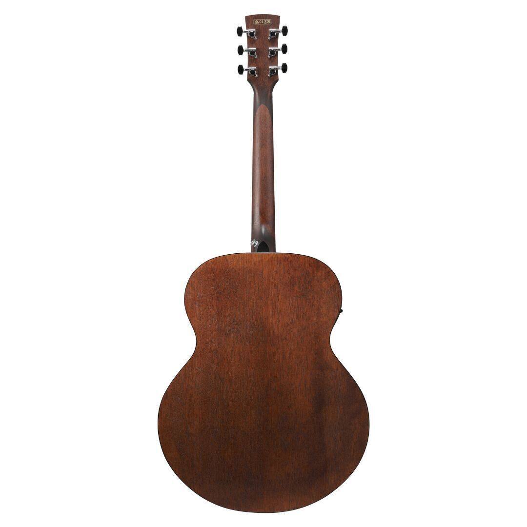 Left. Ibanez - Ibanez AJ54E Open Pore Natural AE Guitar.