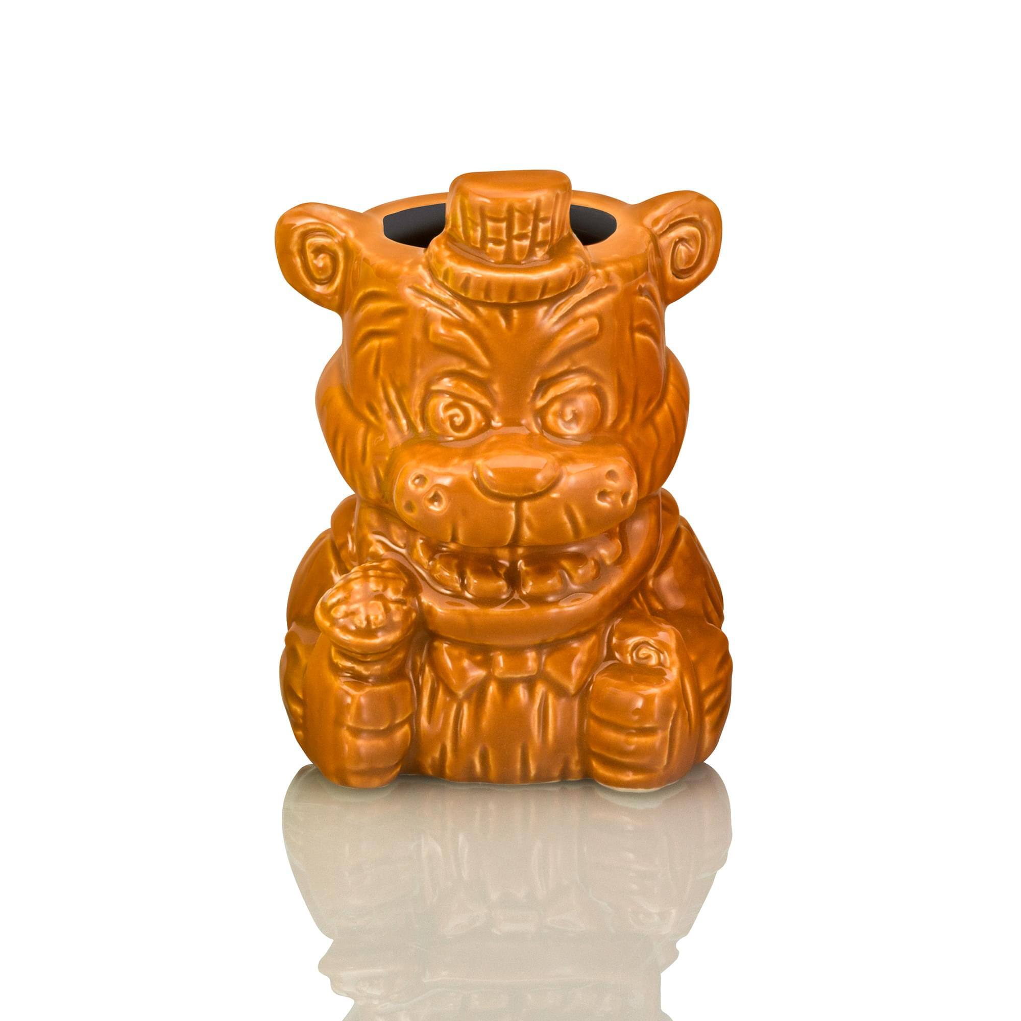 Alt View 2. ThinkGeek - Geeki Tikis Five Nights At Freddy's 4-Piece Ceramic Mini Muglet Set - Multi-Colored.