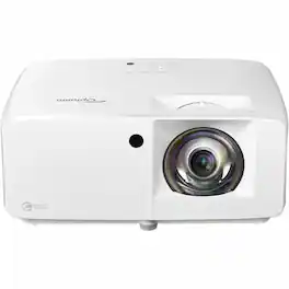 Optoma - ZH400ST 3D Ready Short Throw DLP Projector - 16:9 - Wall Mountable - High Dynamic Range (HDR) - Front - 1080p - Unknown