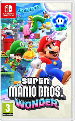 Super Mario Bros. Wonder - Nintendo Switch - Import (Region Free) - Nintendo Switch
