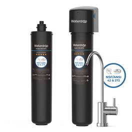 Waterdrop - 15UB Under Sink Water Filter,extra RF15 Filter - Black