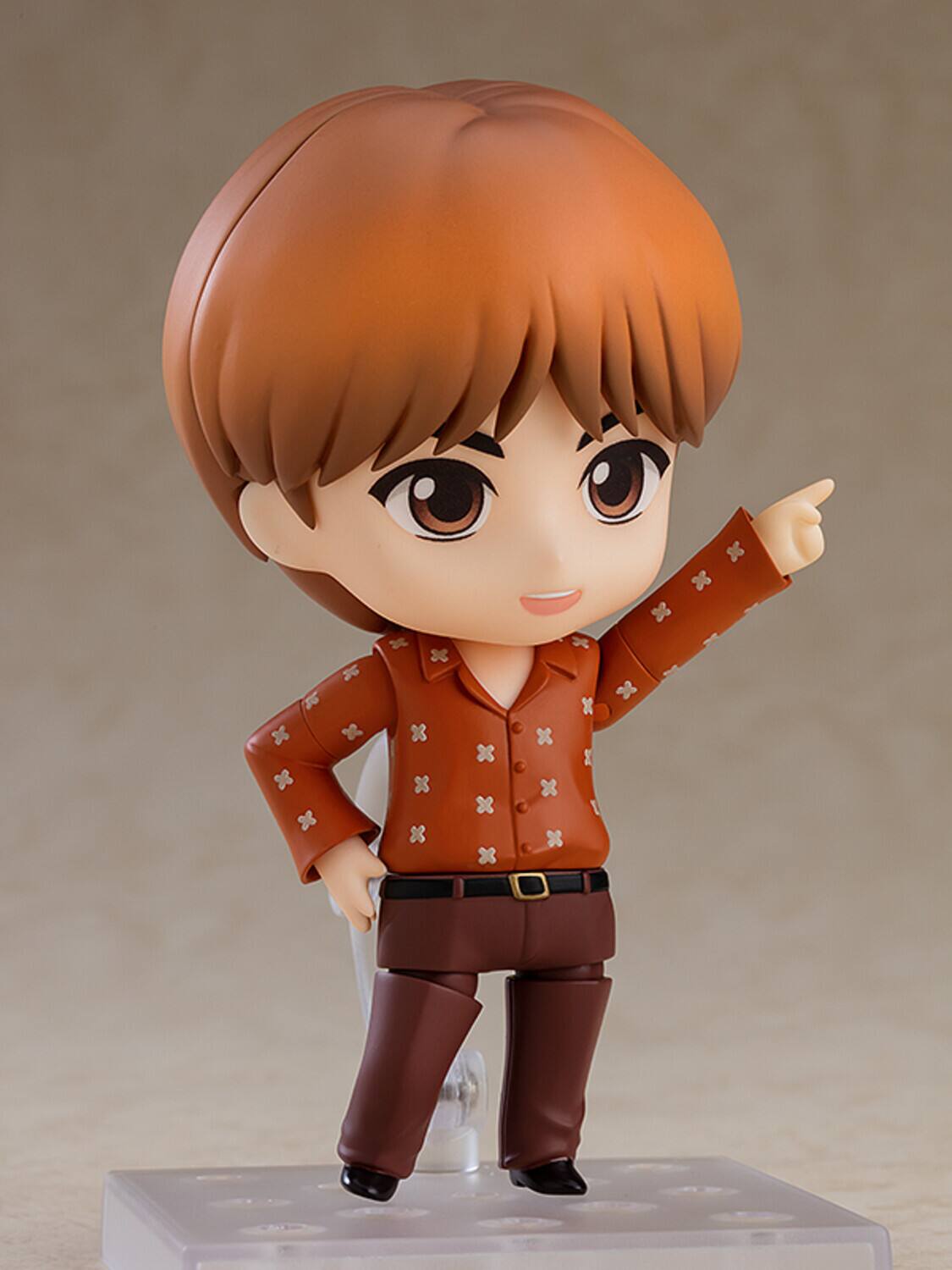 Alt View 2. Good Smile Company - BTS - Good Smile Company - Tinytan - Jin Nendoroid Action Figure   - Collectibles - Multicolor.