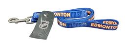 Hunter - Edmonton Oilers NHL Medium 3/4 inch wide - 6 ft. Dog Leash Lead - Multi