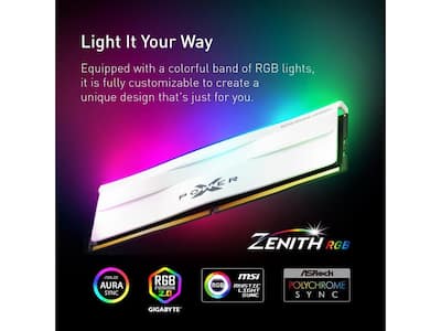 Silicon Power DDR5 32GB (2x16GB) Zenith RGB 6000MT/s CL36 1.35V Silicon Power DDR5 32GB (2x16GB) Zenith RGB 6000MT/s CL36 1.35V