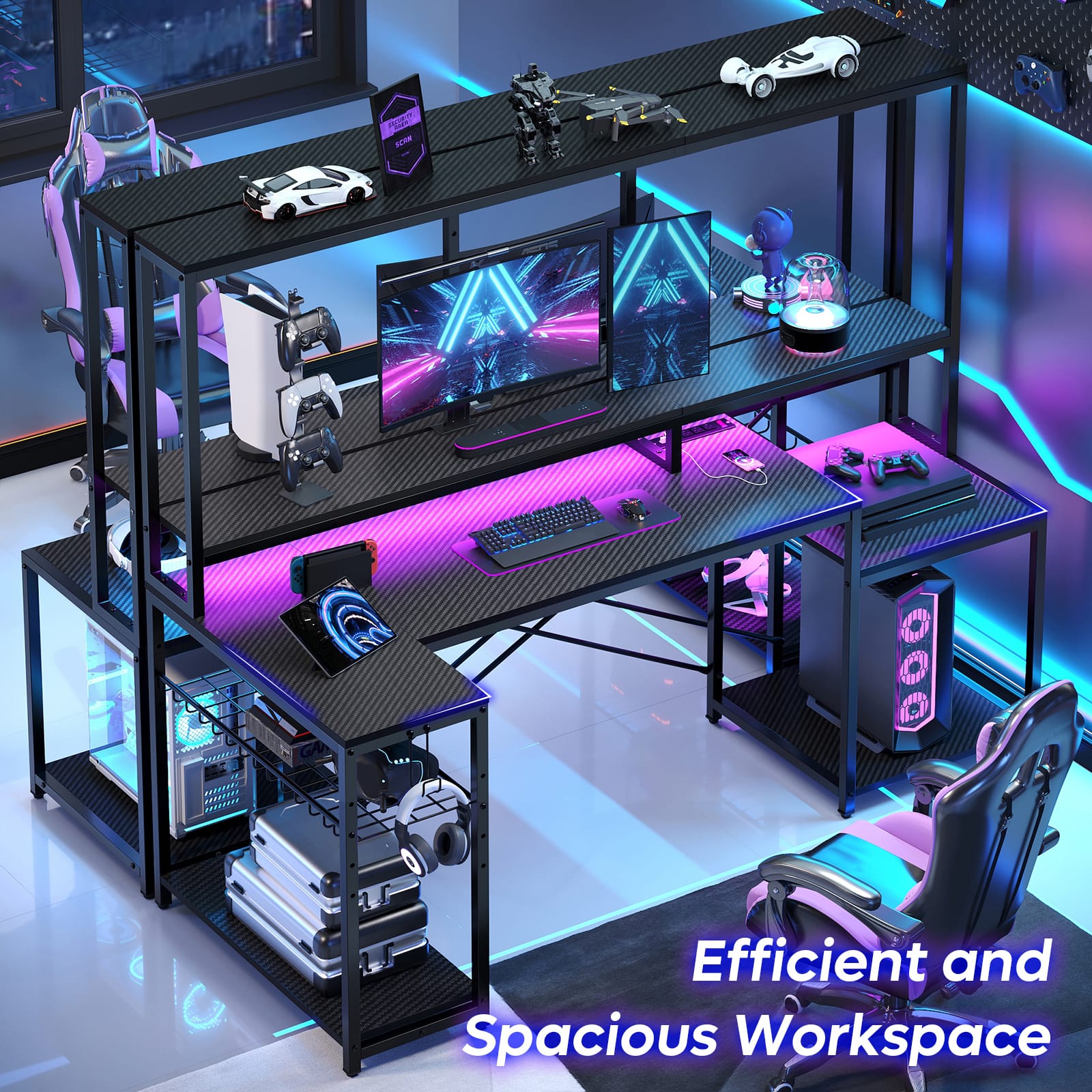 Efficient and Spacious Workspace