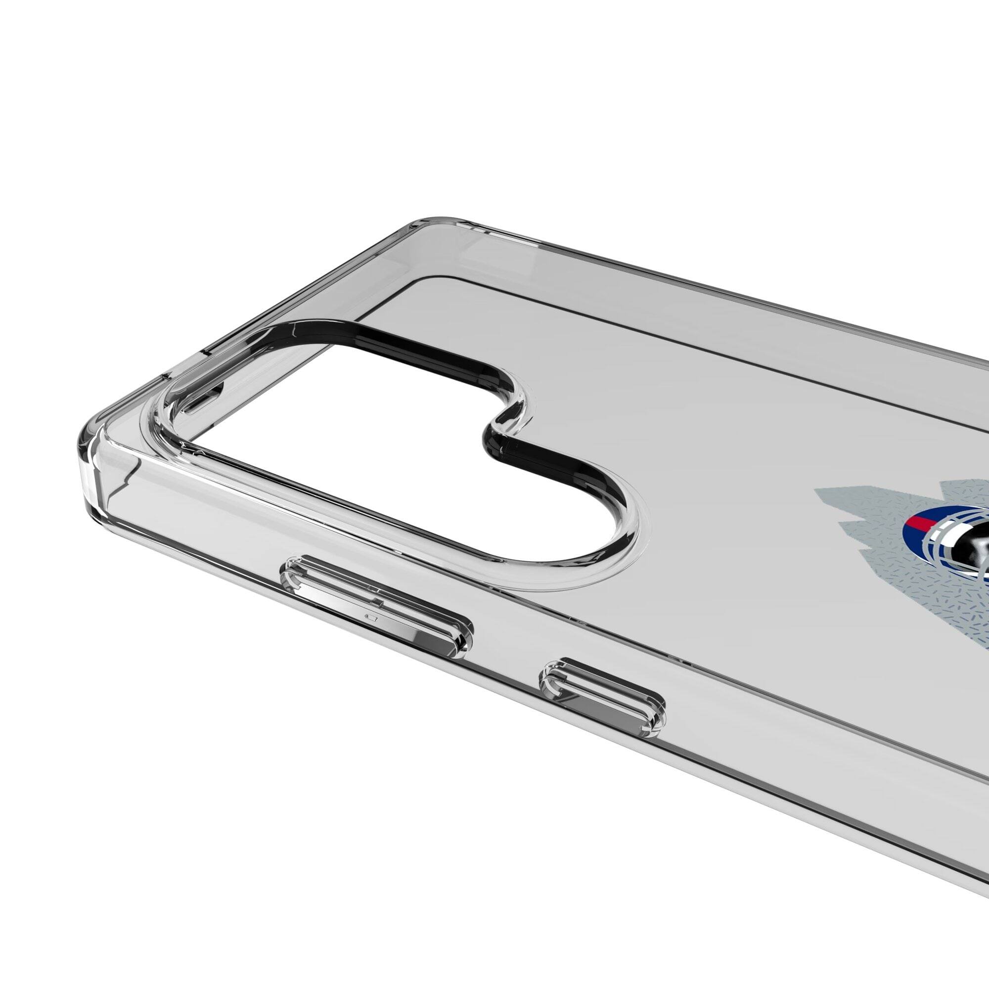 Alt View 2. Keyscaper - New York Giants Galaxy Clear Case - S22 - Multicolor.