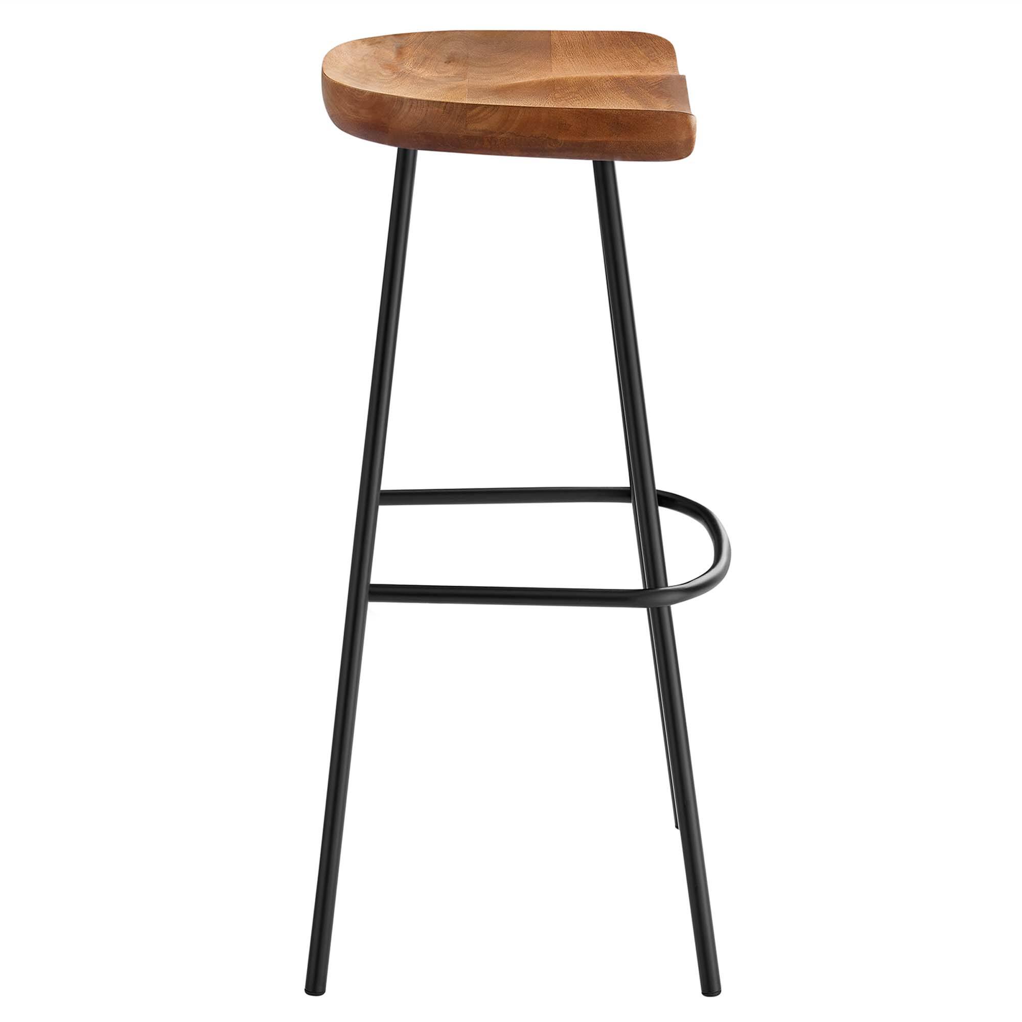 Alt View 1. Modway - Concord Backless Wood Bar Stools Set of 2 by Modway - 0.