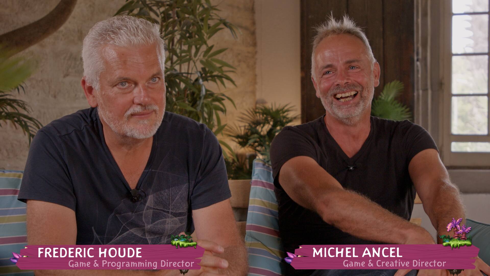 FREDERIC HOUCHE  
Game & Programming Director

MICHEL ANCEL  
Game & Creative Director