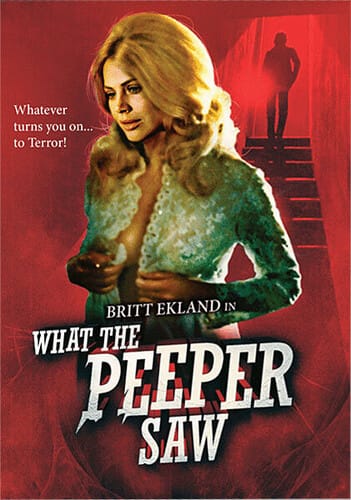 Front. What the Peeper Saw (aka Night Child)   - DVD.