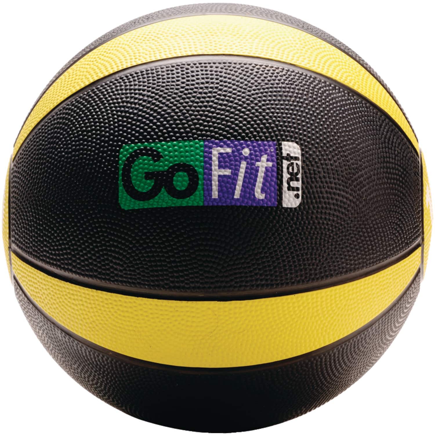 GoFit - Medicine Ball 10 Lbs - Yellow