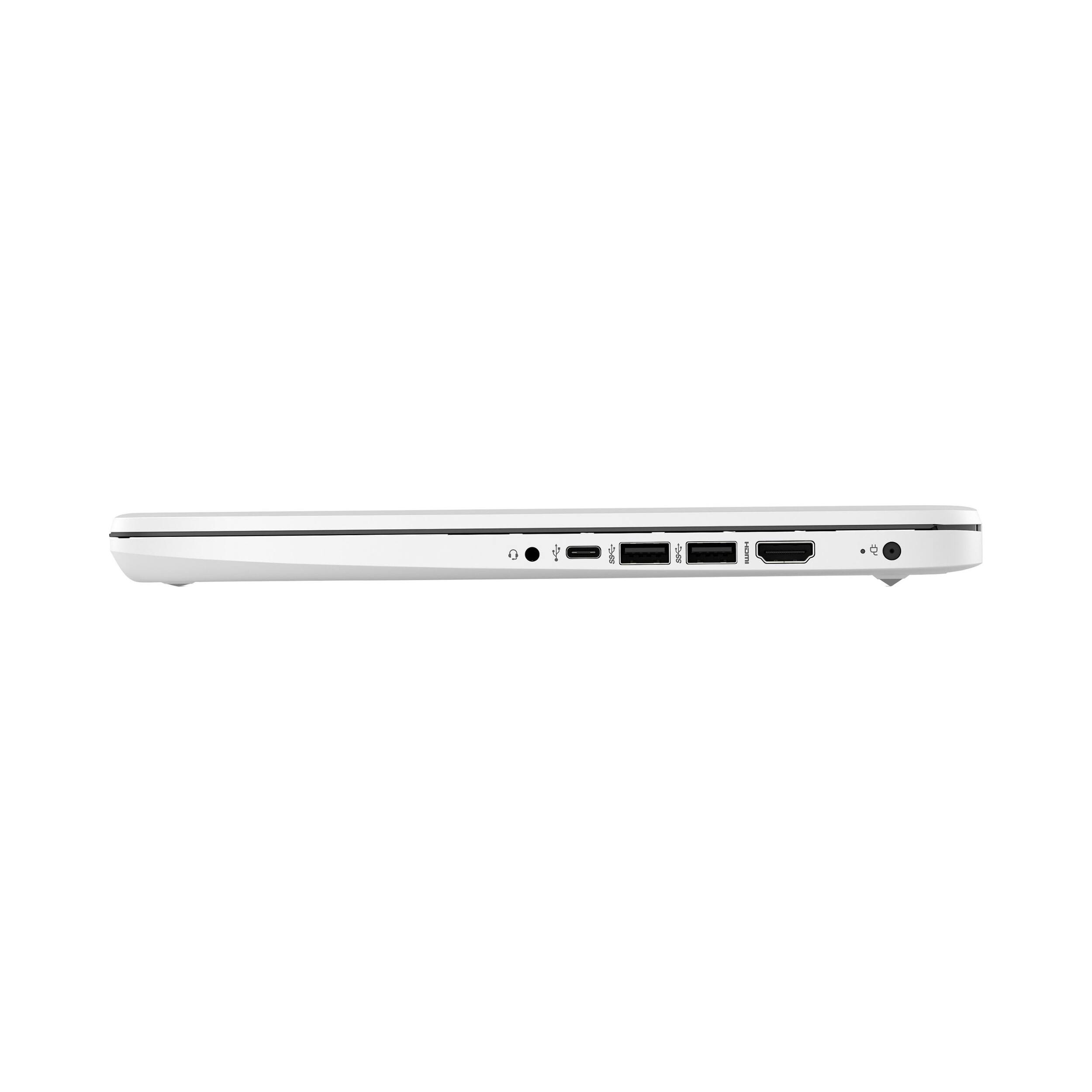 Alt View 5. HP - HP Stream 14" HD Business Laptop,Intel Celeron N4120,4GB RAM,64GB eMMC,1 Year Office 365,Win 11,White - White.
