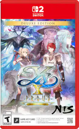 Ys X: Proud Nordics Deluxe Edition - Nintendo Switch 2