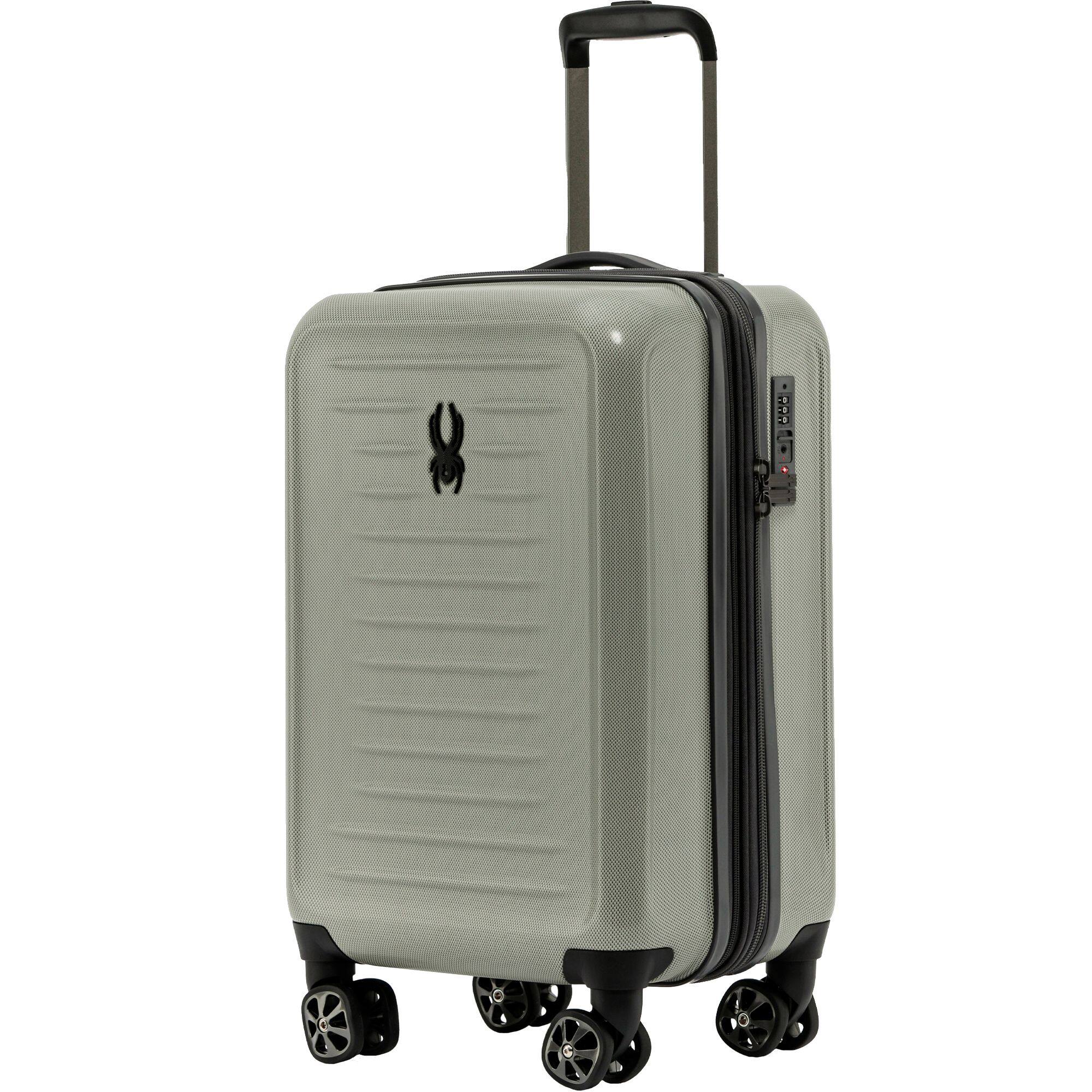 Angle. Spyder - Spyder Rails 3 Piece Luggage Set with 360 Spinner Wheels, TSA Approved Lock, (20 Inch, 25 Inch, 29 Inch) - Moss Gray.