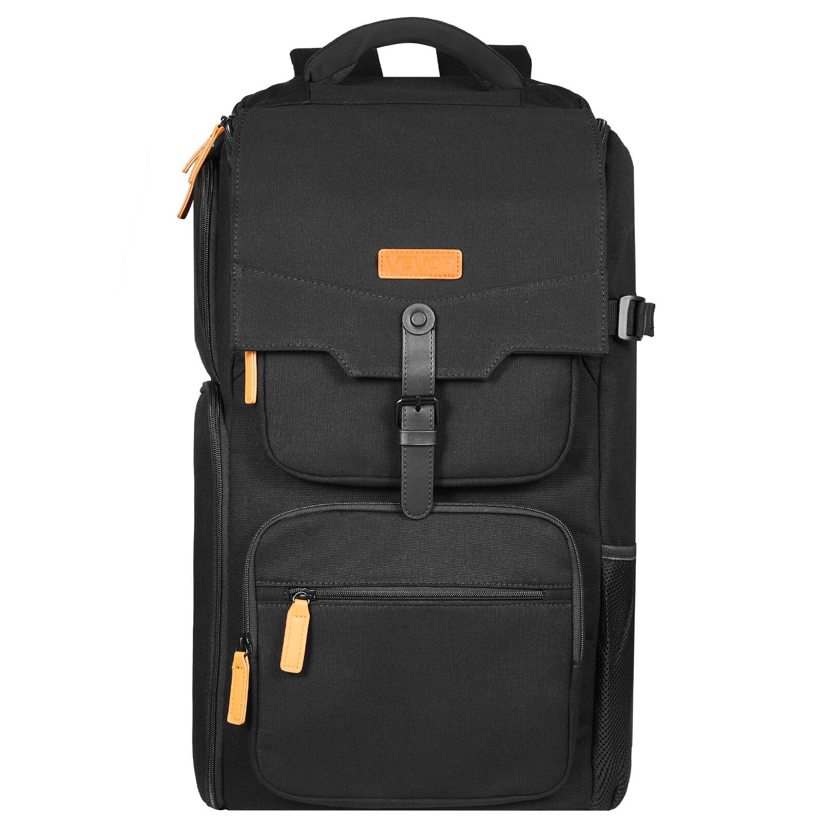 Alt View 5. VEVOR - Miniature Storage Carrying Figure Bag, Fits 58 Infantry Minis, Miniature Transport Bag with Adjustable Shoulder Strap - Black.